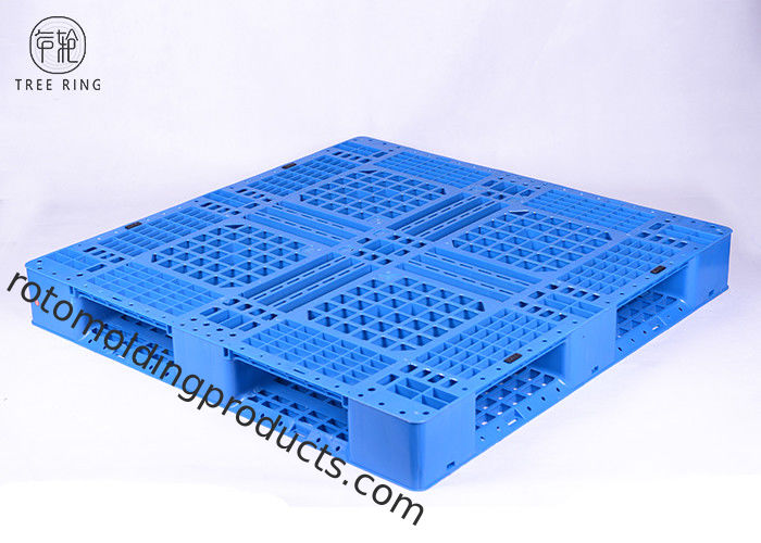 1212 Grid Reinforced Recycled Polyethylene Plastic Skids Open Deck For Factory