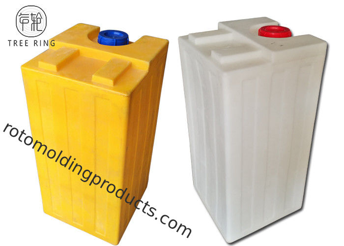 KC 300L Rectangular Poly Chemical Dosing Tank For Washing Machine 555 * 555 * H1140 Mm