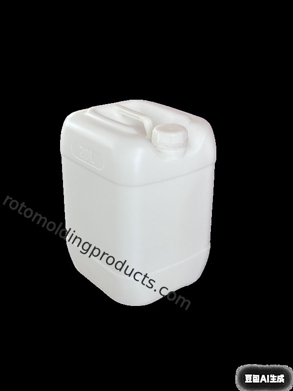 Ergonomic Handle Poly Box Truck Constructed with Rotational Moulded Technique and Stainless Steel Base