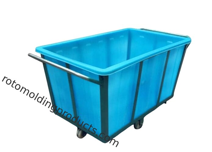 130Gallon  Food Fishing Processing Tubs Cargo Container Truck with Lower-density Polyethylene Resin Manufacturing Material