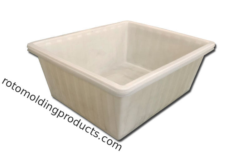 PE Rotomolding Durable Huge Plastic Fabric Container For Malaysia Textile Manufacture 1600KG ,1850*1550*670