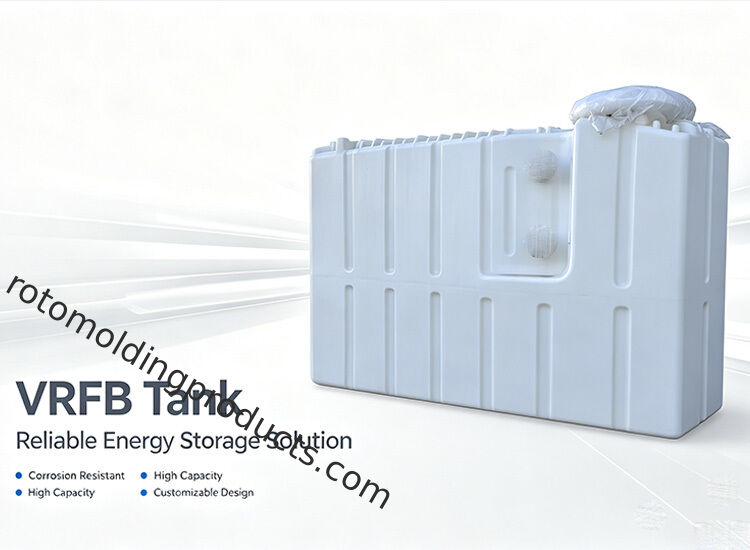 45 M3 Rotomolding Products Vanadium Flow Battery （VRFB）Rotomolded Electrolyte Storage Tank