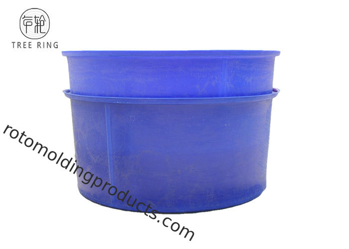 5000 Litre Open Top Cylindrical Tank PE Rigid Round Raised Preformed Koi Pond Liners