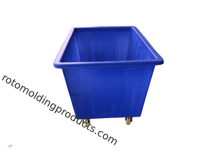1600KG  PE Rotomolding Plastic Fabric Container For Textile Manufacturer