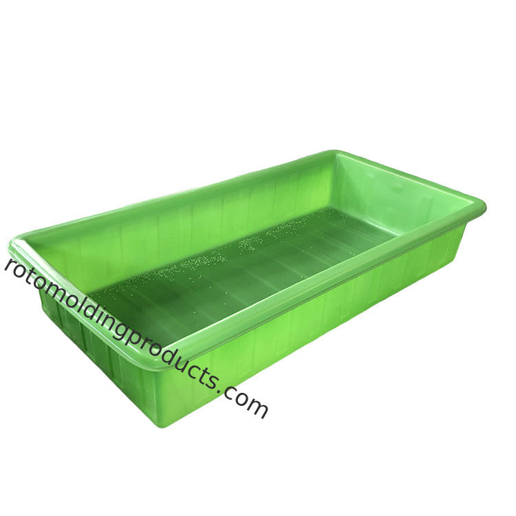 Green Color Aquaponic Grow Bed With Standing For Greenhousr Aquaponic Systems