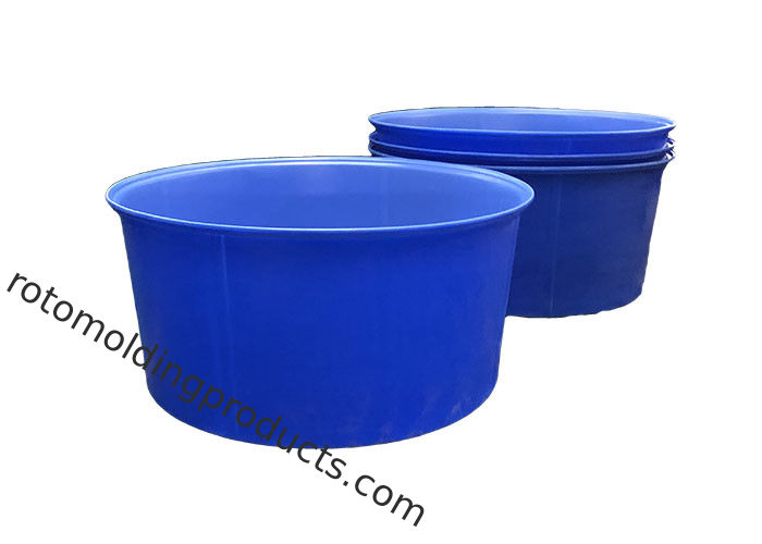 Rotationally Moulded 4200 Litre Plastic Open Top Cylindrical Tank