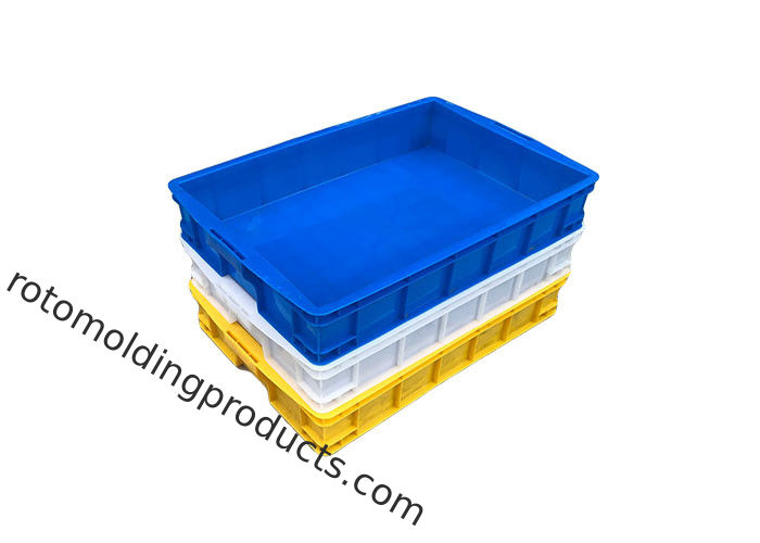 Large Stacking Plastic Turnover Box With Lids From Bread Storage Size L745*W560*H230