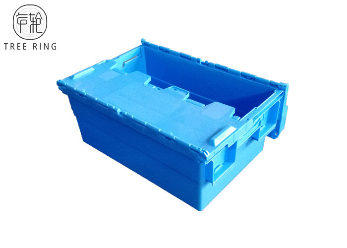 Plastic Container Nesting Stack 600 * 400 * 260 Mm Euro Stacking Containers , Plastic Nesting Crates ...