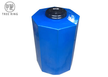 Rotational Molding Irrigation Plastic Water Storage Tank Blue / White Water Proof
