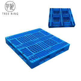 Full Perimeter Runner HDPE Plastic Pallets , Recycled Plastic Pallets For Stacking Option
