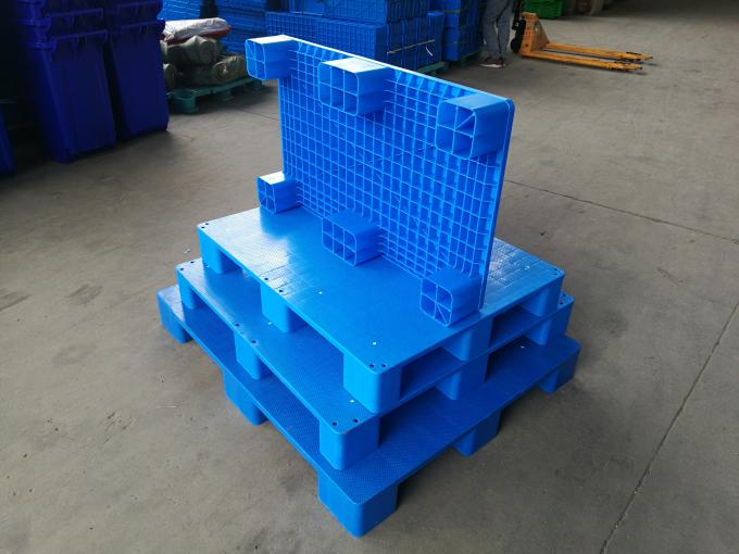 FP 1006 Smooth Top Printing HDPE Plastic Pallets , 1000 * 600 Mm ...