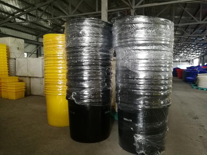 Nestable Cylindrical Large Plastic Water Aquaculture Tubs For Water