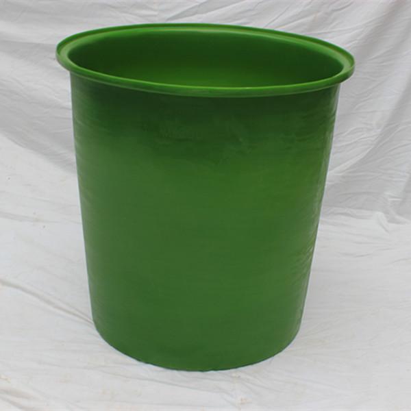 Lldpe Colored Rotomolding Plastic Round Bins Chip / Potato Food Grade