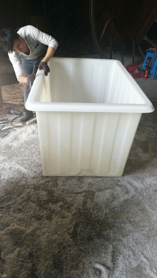 StraightSided Industrial Laundry Bins On Wheels 450 Litre Polyethylene