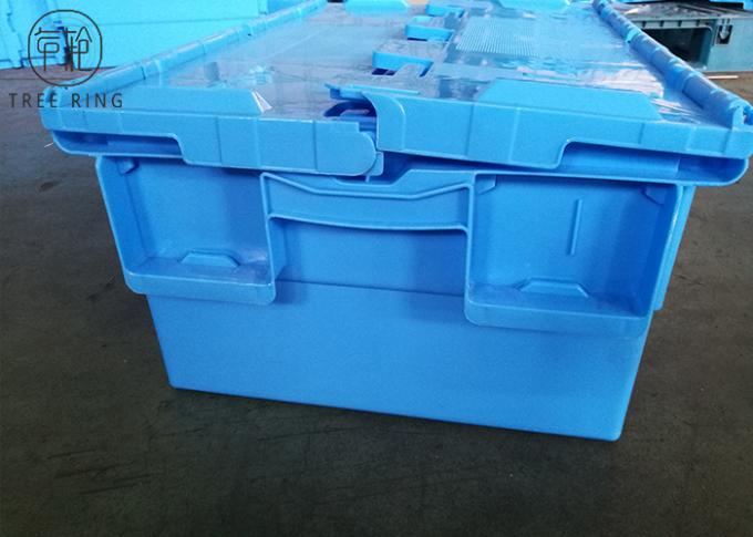 Plastic Container Nesting Stack 600 * 400 * 260 Mm Euro Stacking Containers , Plastic Nesting Crates ...